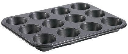 Moule à muffins Contacto, 12 cavités, 6313/012