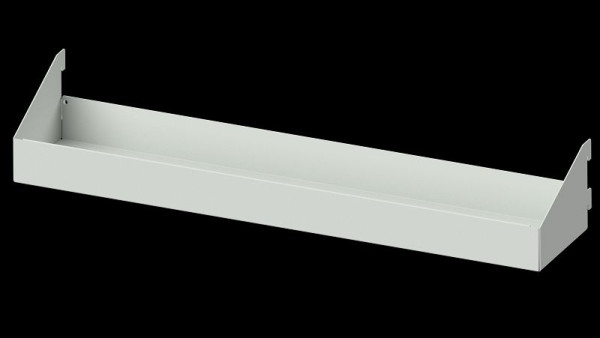 Etablis ANKE, plateau suspendu, extension verticale (Mod. 201), 612 x 122 x 102 mm, RAL 7035, 630.300