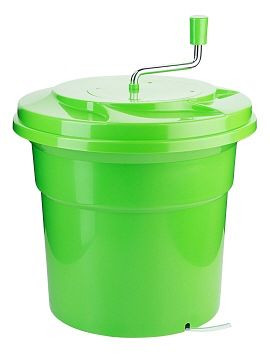 Essoreuse à salade Contacto 25 litres, verte (volume utile 20 litres), 1343/027