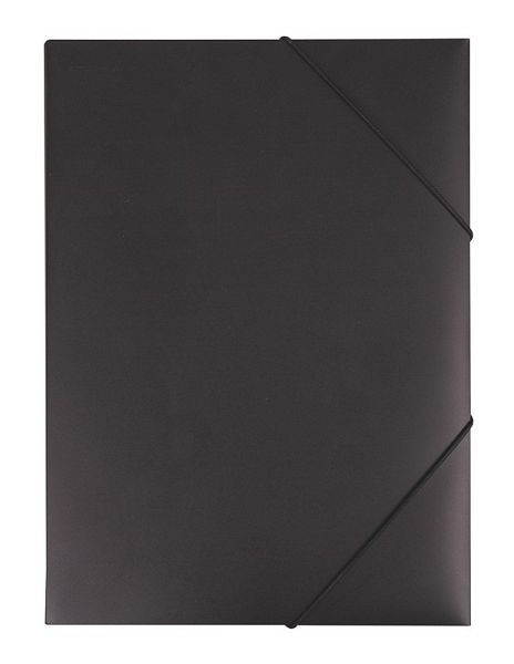 Eichner chemises d'angle / chemises universitaires DIN A3, noir, UE : 5 pièces, 9038-00743