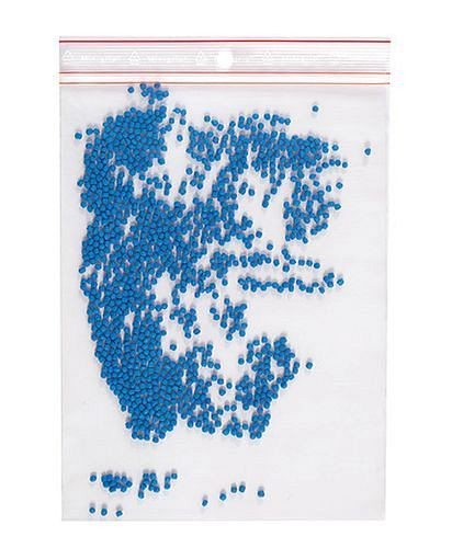Sachets d'emballage DENIOS en PE-LD, épaisseur 60µ, fermeture à pression brevetée, L x L 50 x 70 mm, 100 pièces, 281953