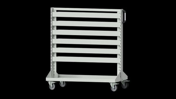 Chariot de base pour établis ANKE, modèle 505, 1250 x 720 x 1350 mm (AM 1211), RAL 7035, 962.107