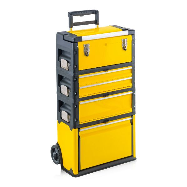 Chariot à outils Metra, 4 compartiments 1k.1.2.1 Jaune confort, 10529