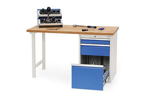 Bedrunka+Hirth Cadre de plateau de table CNC, 4 niveaux, avec inserts, 575 x 375 x 525 mm, 02.2428A