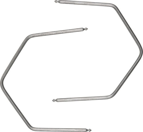 Outil de déverrouillage radio KS Tools Opel, 2 pièces, 500.1381
