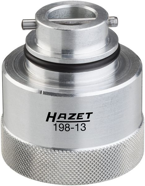 Adaptateur de remplissage d'huile moteur Hazet pour entonnoir d'huile moteur 198-9, utilisable sur : OPEL, RENAULT : G9Q-TU NISSAN, OPEL, FIAT, RENAULT : R9M, 198-13