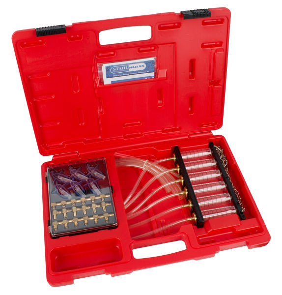 Appareil de mesure de quantité Stahlmaxx pour retour d'injecteur, rampe commune, XXL-116377