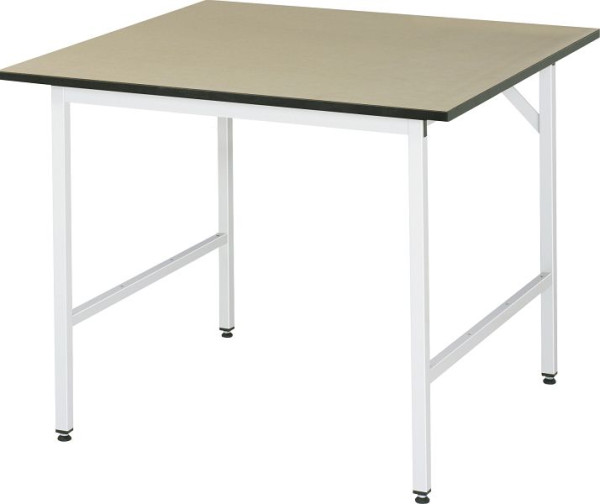 Table de travail RAU série Jerry (3030) - réglable en hauteur, panneau MDF, 1000x800-850x1000 mm, 06-500F10-10.12