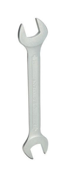 Brilliant Tools Clé à fourche double 17 x 19 mm BT010907