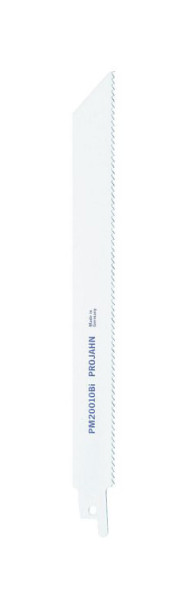 Lame de scie sabre Projahn PM20010 BiMetall 200mm 10TPI UE : 5 pièces, 64243