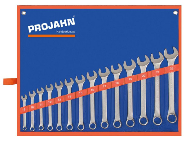 Jeu de clés plates Projahn 14 pièces, 4408