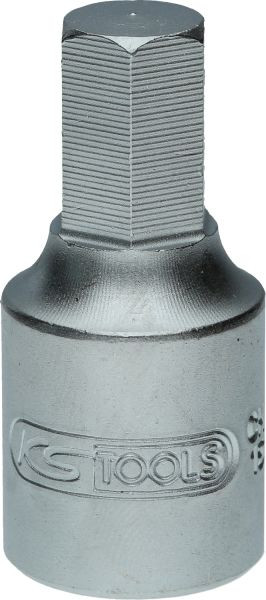 KS Tools Douille pour embout de service d'huile 3/8", vis à six pans creux de 10 mm, 150.9125