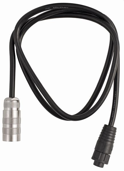 Câble de connexion Greisinger MSD-K51 vers GMH 51xx, câble de 1 m, fiche à baïonnette 7 broches, connecteur étanche avec prise M16, 603809