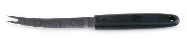 Couteau à cocktail APS, longueur environ 21 cm, acier inoxydable, manche en polyamide, avec 2 dents pour embrocher, 88846