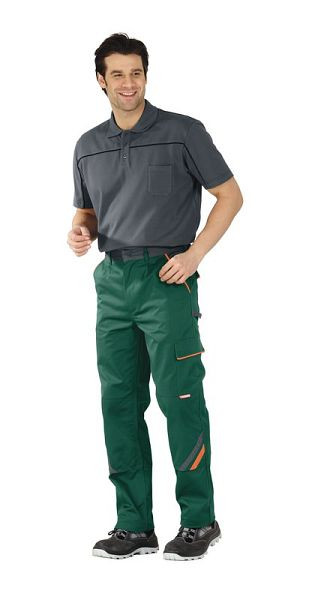 Pantalon Planam Visline, vert/orange/ardoise, taille 46, 2422046