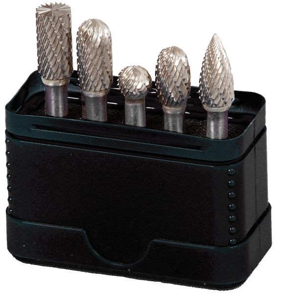 Fraises Projahn HM, 5 pièces sous emballage plastique forme B, C, D, E, G tête diamètre 9,6 mm, 70295