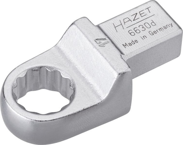 Clé polygonale à insert Hazet, insert carré 14 x 18 mm, profil de traction double hexagonal externe, 17 mm, 6630D-17