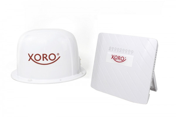 Antenne Internet WiFi XORO (LTE, hotspot 4G + 3G) pour caravanes, MLT 400, XSD200100
