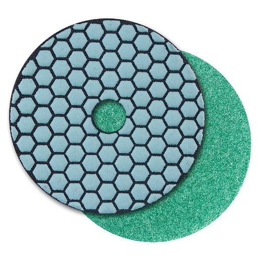 ELMAG DiaProfi tampon de polissage Ø100mm, granulométrie 800, support Velcro, 62304