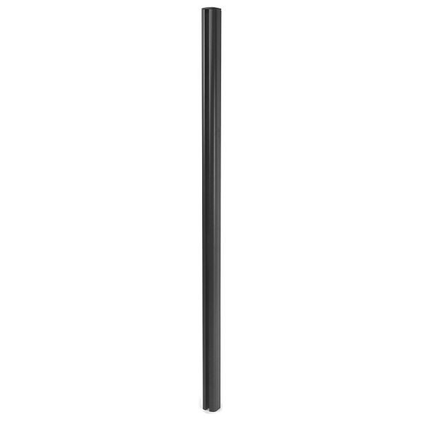 Poteau aluminium Mendler Clôture Sarthe WPC, poteau pilier, système enfichable, 240cm, anthracite, 76245