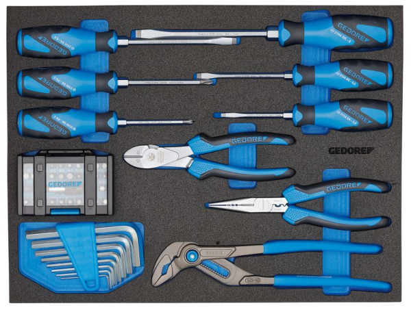 Assortiment d'outils GEDORE en module CT 49 pièces, 3005232