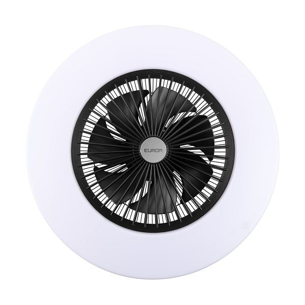 Ventilateur de plafond Eurom LRC noir, qualité supérieure, 385298