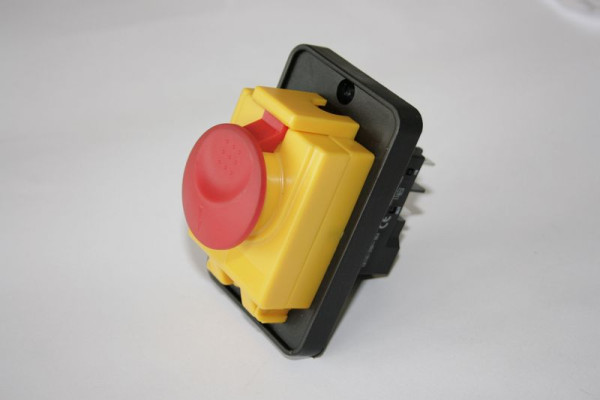 ELMAG ON/OFF, interrupteur d'URGENCE/OFF, pour KBM 13 T (connecteurs en bas), 9106115