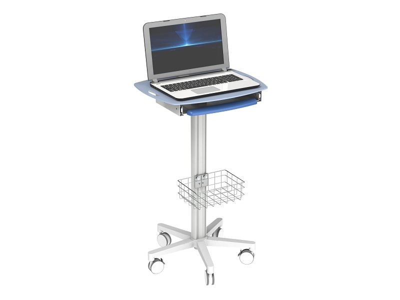 Bureau pour ordinateur portable SIC-Design à hauteur fixe, 640 x 505 x 1050 mm, PS-26000