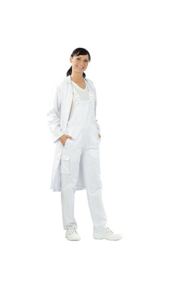 Salopette femme Planam Food, blanc pur, taille 40, 5341040
