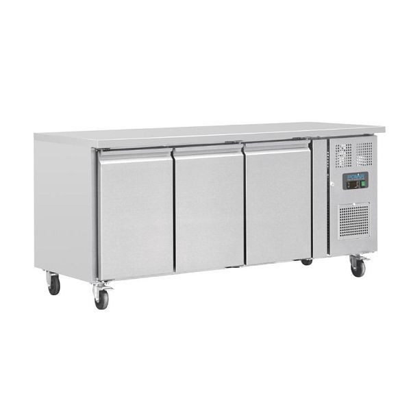 Réfrigérateur de comptoir Polar 417 litres 3 portes, G597