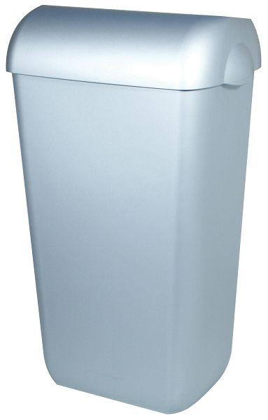 All Care PlastiQline poubelle 43 litres plastique ouvert aspect inox, 5676