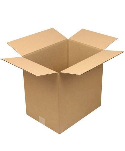 Boîte pliante en carton ondulé TransPak 1 paroi, dimensions intérieures 390 x 290 x 390 mm, qualité 1.20C, paquet de 25, 299271