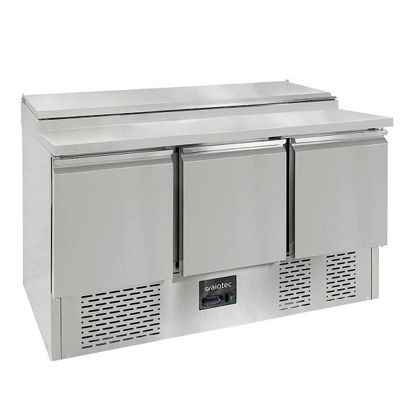 Table de préparation Vaiotec EASYLINE Mini 700 / 3 fois pour 8x GN 1/6, 136,5x70x97 cm, 10583