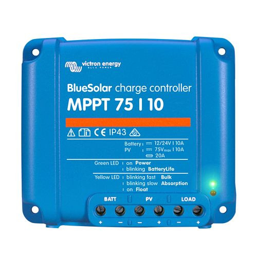 Régulateur de charge solaire Victron Energy MPPT SmartSolar 75/10, 321538