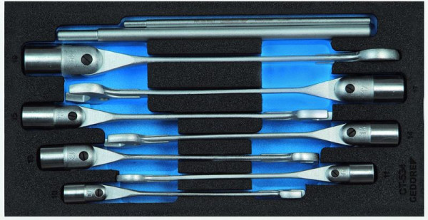 Insert GEDORE CT avec assortiment, jeu de douilles ouvertes, CT, 2309076