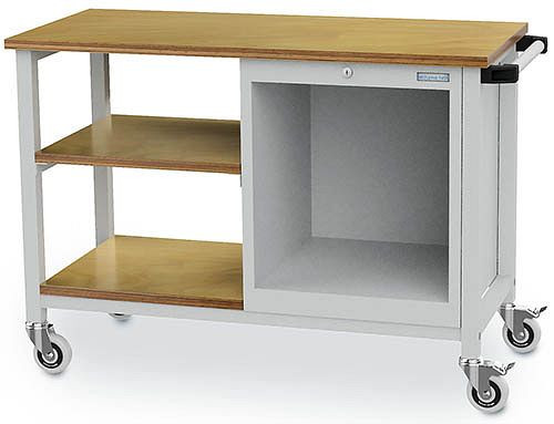 Établi mobile Bedrunka+Hirth, R 18-16, dimensions en mm (LxPxH) : 1200 x 540 x 880, 04.512M