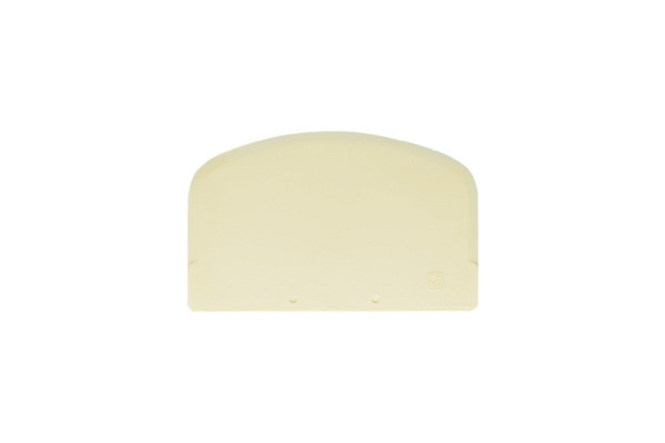 Grattoir à crème Schneider, taille : 137 x 86 mm, polyéthylène ivoire, 227231