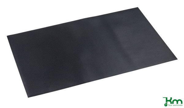 Tapis en caoutchouc Kongamek 650 x 410 mm, noir, KM9100-HM