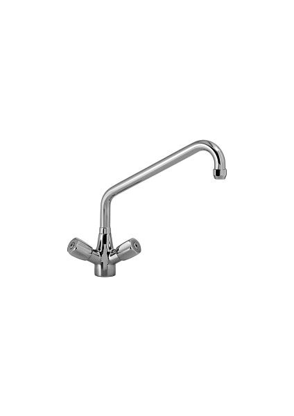 Mitigeur monotrou Locher avec bec Ø25 mm, saillie : 30 cm, 128001