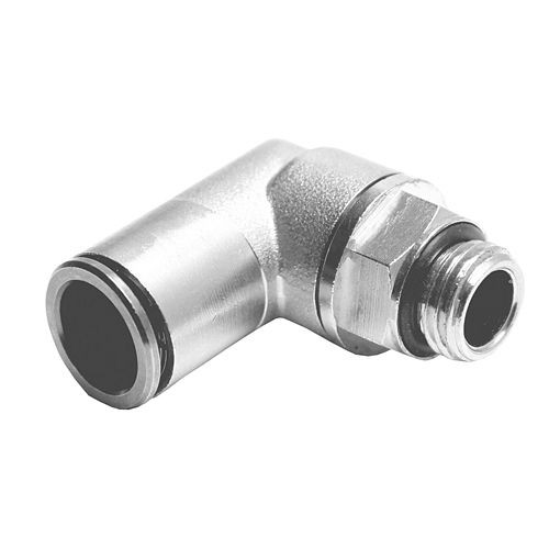 Raccord coudé AEROTEC avec filetage extérieur 1/4 pouce nickelé, cylindrique, 12 mm, avec joint torique, 101.79.1213