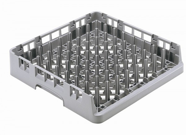 Range-plateaux et bacs Cambro Compartiment ouvert Camrack® gris tendre, paquet de 6, OETR314151
