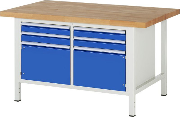 Etabli RAU série 8000 - modèle 8469, L1500 x P900 x H840-1040 mm, 13-8469A2-159B4H.11