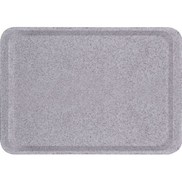 Plateau en polyester Stalgast 530x370 mm, couleur granit, BB2604530