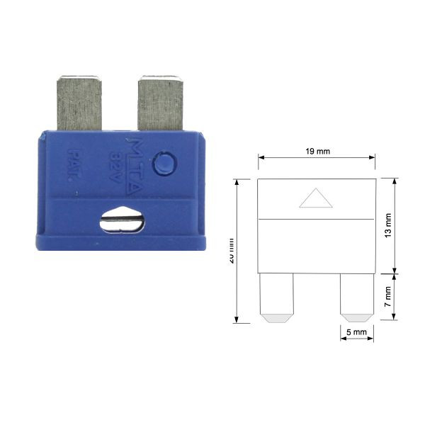 Tension de fusible de lame de voiture Offgridtec 15A 6-32V, 8-01-001395