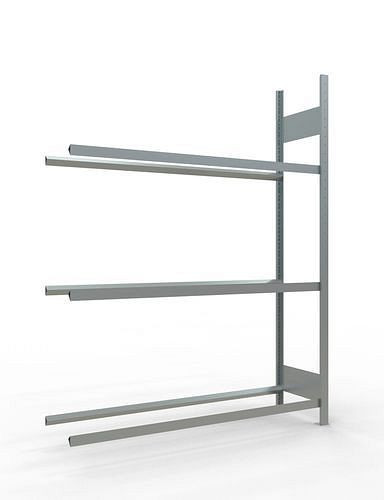 Rack à pneus Schulte, champ supplémentaire, 3 niveaux de stockage, largeur du compartiment 1500 mm, 1506 x 436 x 2000 mm, 278852