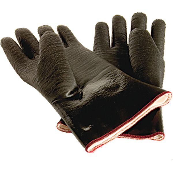 Gants de four en néoprène Stalgast résistants à l'huile à cinq doigts résistants à la chaleur 300C PP4403300