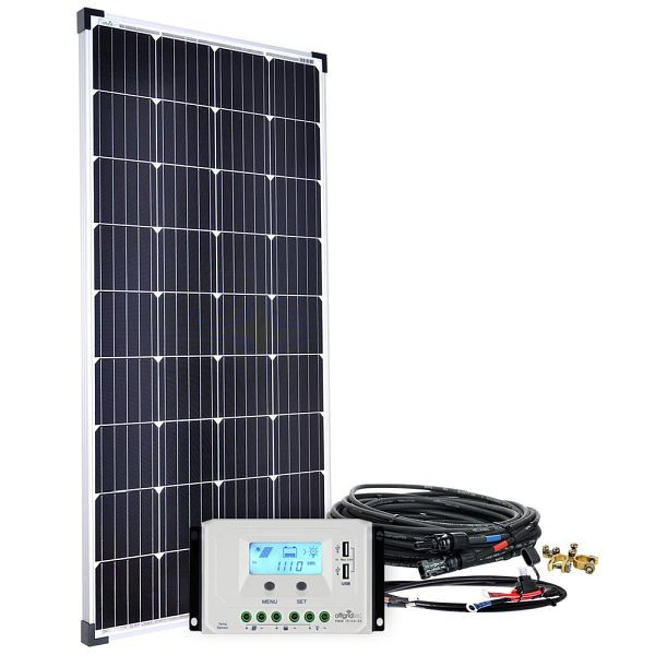 Système solaire Offgridtec basicPremium-XL 150 W, système complet 12 V/24 V, 4-01-010970
