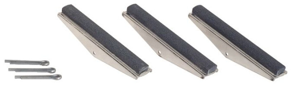 KS Tools jeu de pierres à aiguiser, longueur : 51 mm, pour 150.1190, 3 pièces, 150.1191