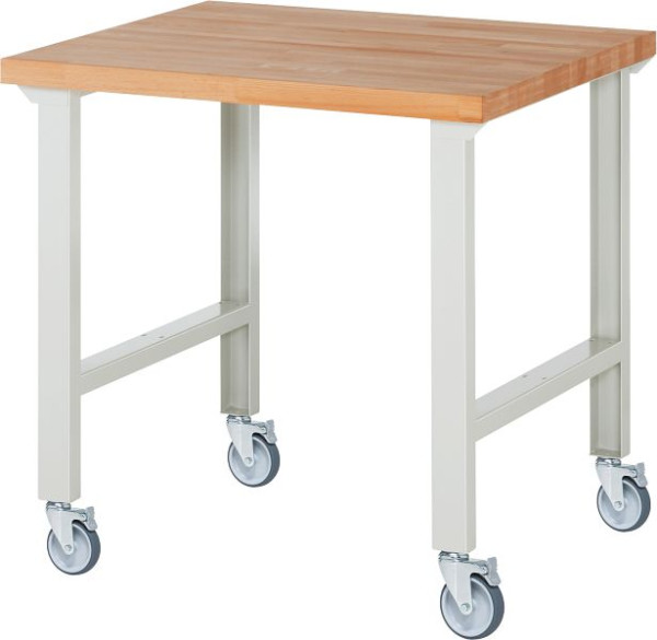 Etabli mobile RAU 7000-1, 1000x900x1000mm, 4 roulettes pivotantes, 05-7000-1-109B4S4.12