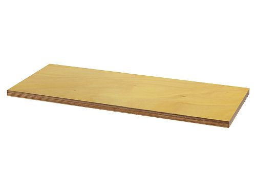 Étagère en bois Bedrunka+Hirth pour table robuste, dimensions en mm (LxPxH) : 900 x 550 x 25, 03.10.001FB